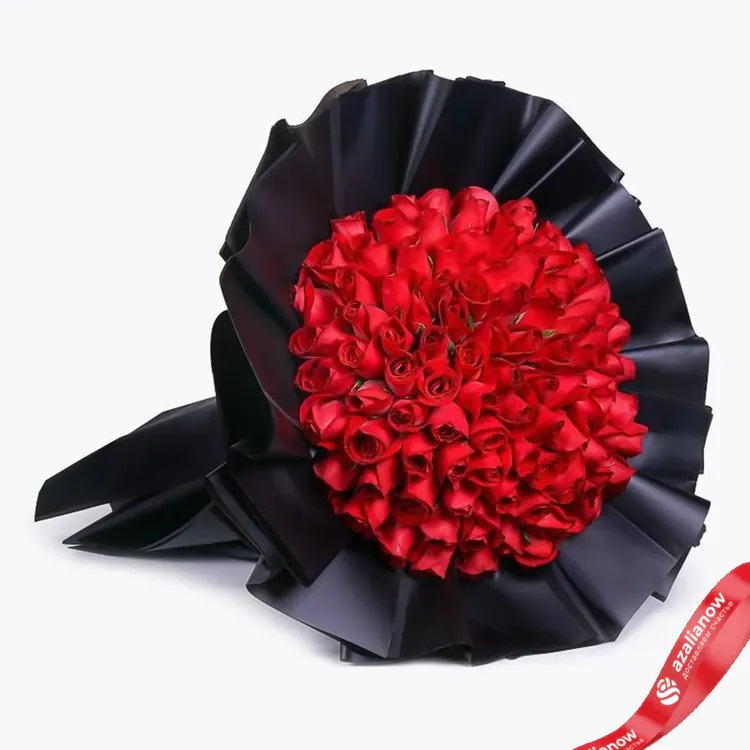 Букет красных роз «Северина» от AzaliaNow