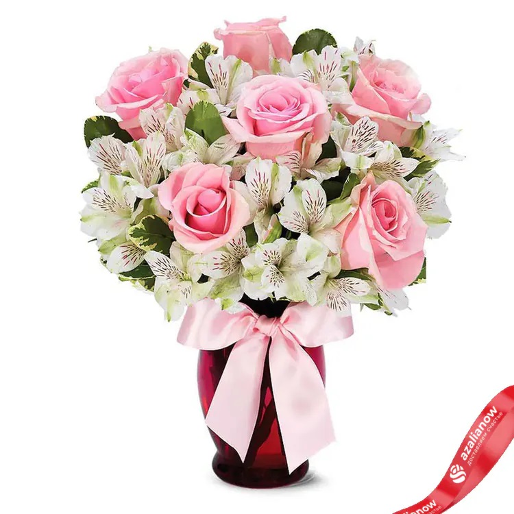 Букет с розами «Екатерина» от AzaliaNow