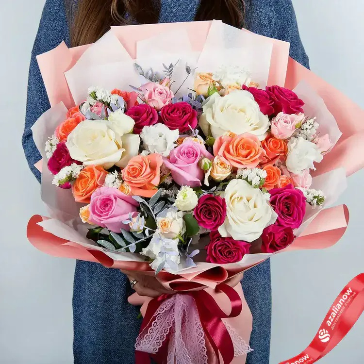 Букет роз «Цветочный эфир» от AzaliaNow