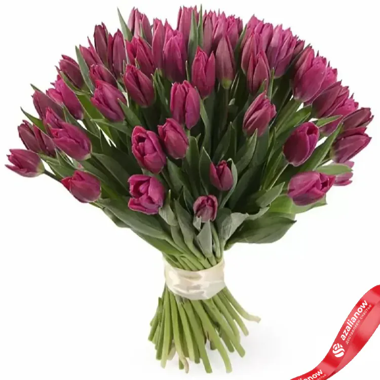 51 чернильно-фиолетовый тюльпан от AzaliaNow