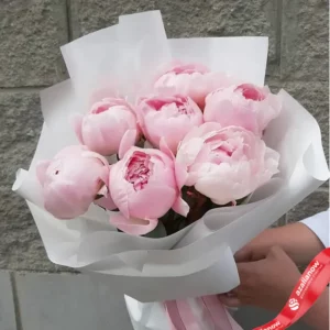 Розовые пионы «Сама нежность» от AzaliaNow