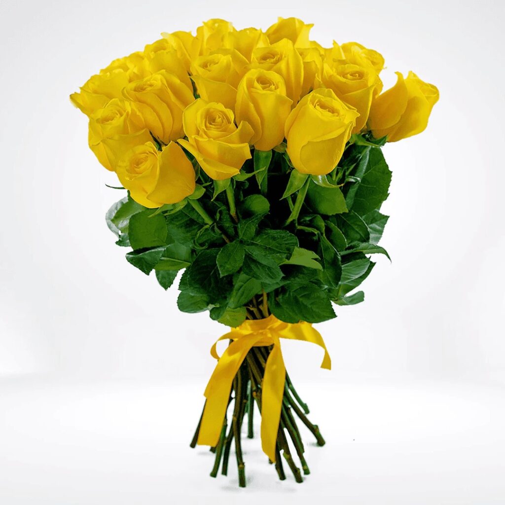 Букет из 25 желтых роз «Лучшее в тебе» от AzaliaNow